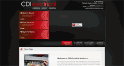 Desktop Screenshot of cdielectricalservices.co.uk