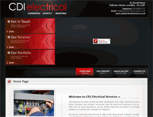 Tablet Screenshot of cdielectricalservices.co.uk